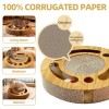 2025 Sustainable Eco Friendly Multifunctional Corrugated Cat Toy Cat Supplies Customization Cat Scratching Board with Indoor