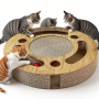 2025 Sustainable Eco Friendly Multifunctional Corrugated Cat Toy Cat Supplies Customization Cat Scratching Board with Indoor