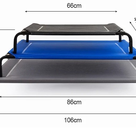 Yalong Custom Eco-Friendly Luxury Modern Pet Calming Bed YL-PB-015 L/122.5*90*20cm Solid Fiber Tube Rectangle Washable