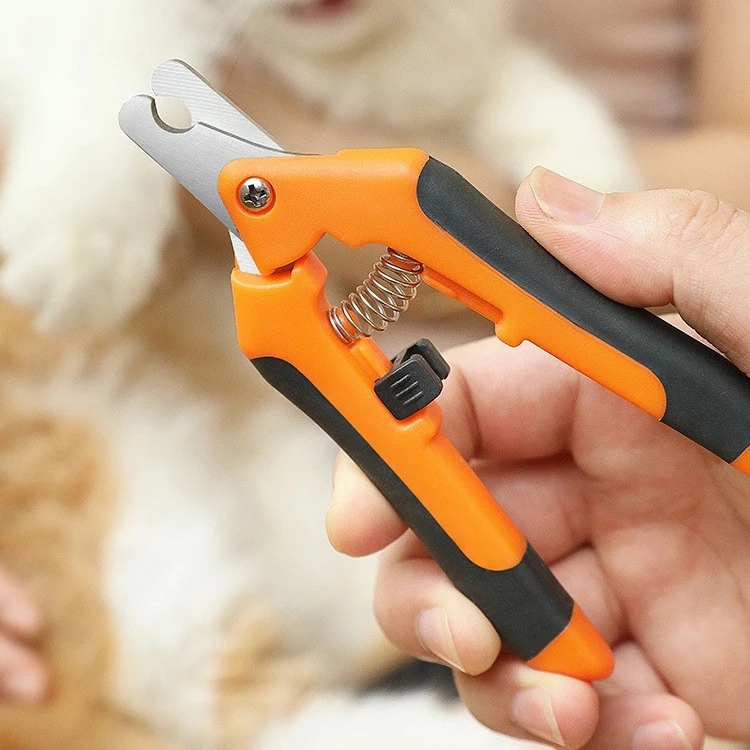 High Quality Industrial & DIY Grade Stainless Steel Pet Grooming Tool Smooth Edge Dog & Cat Nail Clippers Special Pet Scissors