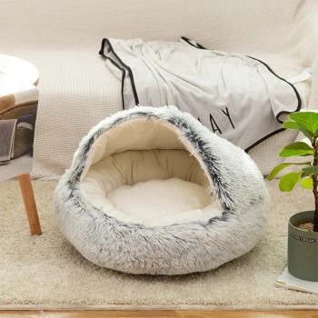 High Quality Custom Large Cave Sofa Round Cat Dog Bed Pet Furniture
